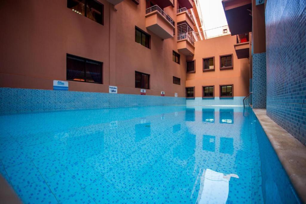 Appart Hotel Les Ambassadeurs Marrakesch Exterior foto