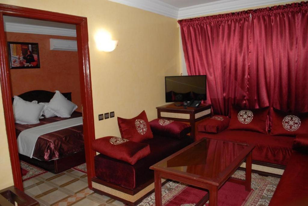 Appart Hotel Les Ambassadeurs Marrakesch Exterior foto
